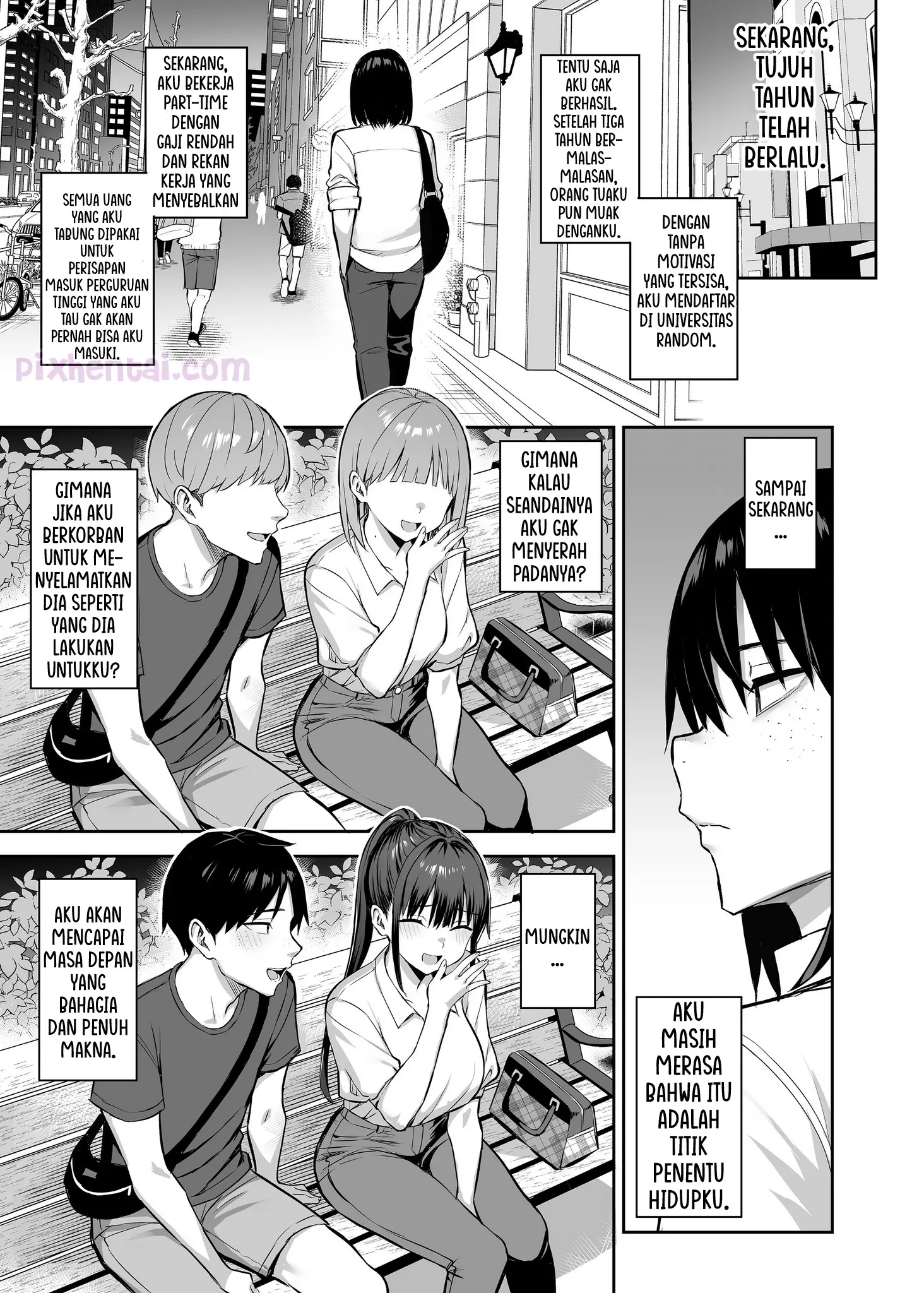Komik hentai xxx manga sex bokep Zutto Suki datta Kyonyuu Osananajimi ga Furyou-tachi ni Moteasobareta Nanukakan part 4 page 20
